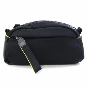CHANEL Black Logo Pouch